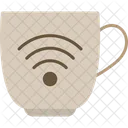 Taza Wifi Cafe Icono