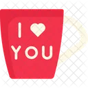 Taza de amor  Icono