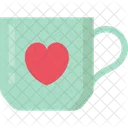 Taza De Amor Citas De Cafe Taza Favorita Icono