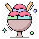 Copa de helado  Icono