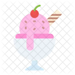 Copa de helado  Icono