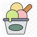 Copa de helado  Icono