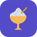 Icono De Taza De Helado Icono