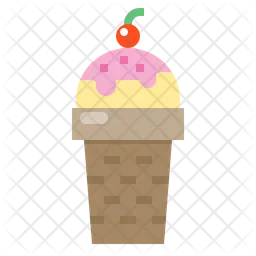 Copa de helado  Icono