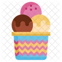 Copa de helado  Icono