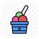 Copa de helado  Icono