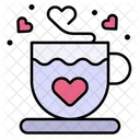 Te Corazon Taza De Cafe Icono