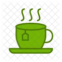 Taza de té verde  Icono