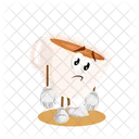 Pose triste de taza  Icono
