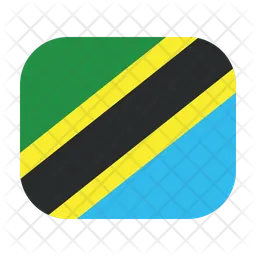 Tazania Flag Icon