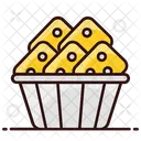 Tazon De Galletas Saladas Galleta Galleta Icono