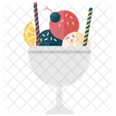 Tazon De Helado Icono