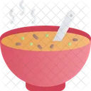 Tazon De Sopa Sopa Comida Icono