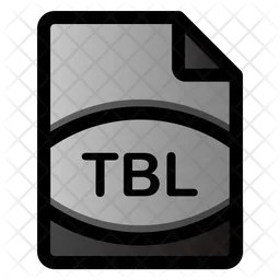 Tbl File  Icon