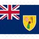 Tc Turks And Caicos Islands Flags Iso Icon