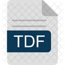 Tdf File Format Icon