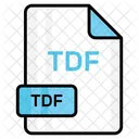 Tdf File Format アイコン