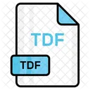 Tdf File Format Icon