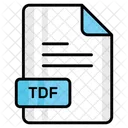 Tdf File Format Icon
