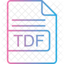 Tdf File Format Icon