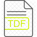 Tdf File Format Icon