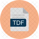 Tdf File Format Icon