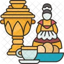 Ceremonia De Te Samovar Icono