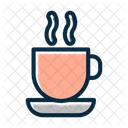 Té caliente  Icono