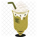 Té helado matcha  Icono