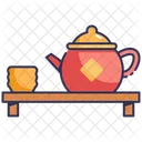 Chinese New Year Tea Drink Icon