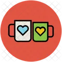 Tea Mug Heart Icon