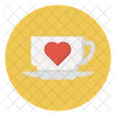 Tea Valentine Cup Icon