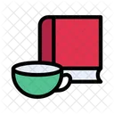 Tea Book Education Icon