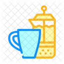 Tea Cup Color Icon
