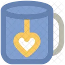 Tea Mug Heart Icon