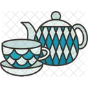 Tea Cup Kettle Icon