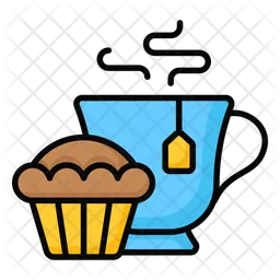 Tea and Cupcake  Icon