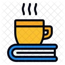 Tea Cup Coffee Break Book Icon