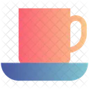 Plate Coffee Cup Icon