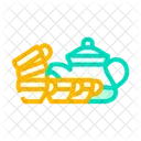 Tea Cup And Kettle  Icon