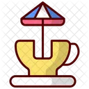 Tea cup ride  Icon
