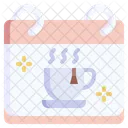 Tea Hot Drink Calendar Icon