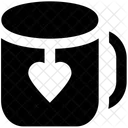 Tea Mug Heart Icon