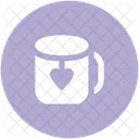 Tea Mug Heart Icon
