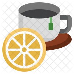 Tea Lemon  Icon
