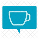 Tea Message Cup Chatting Icon