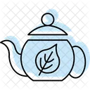 Tea Plantation Color Shadow Thinline Icon Icon