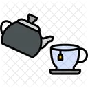 Tea Pot Drink Food Icon