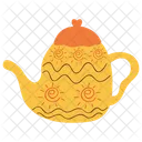 Tea Pot Autumn Fall Icon
