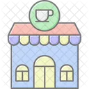 Tea Room Lineal Color Icon Icon